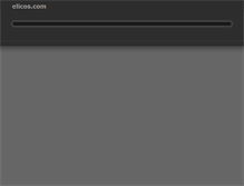 Tablet Screenshot of elicos.com